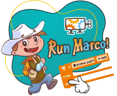 Run Marco - КИБЕРшкола программирования для детей, компьютерные курсы для школьников, начинающих и подростков - KIBERone г. Югорск