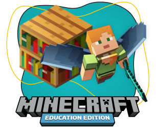 Minecraft Education - КИБЕРшкола программирования для детей, компьютерные курсы для школьников, начинающих и подростков - KIBERone г. Югорск